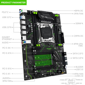 Planet Gates CHINA / Motherboards MACHINIST X99 MR9A Motherboard LGA 2011-3 Support Xeon E5 2667 2690 V4 2670 V3 CPU procesador Set DDR4 Memory ATX Four-channel
