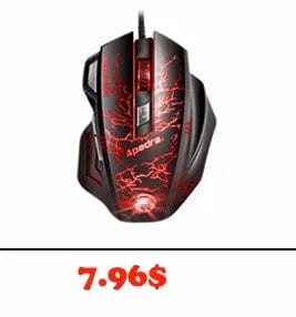 Planet Gates CHINA New Wired Gaming Mouse 6Button 3200DPI LED USB Computer Mouse Gamer Silent Optical Mice With Backlight For PC Laptop Notebook