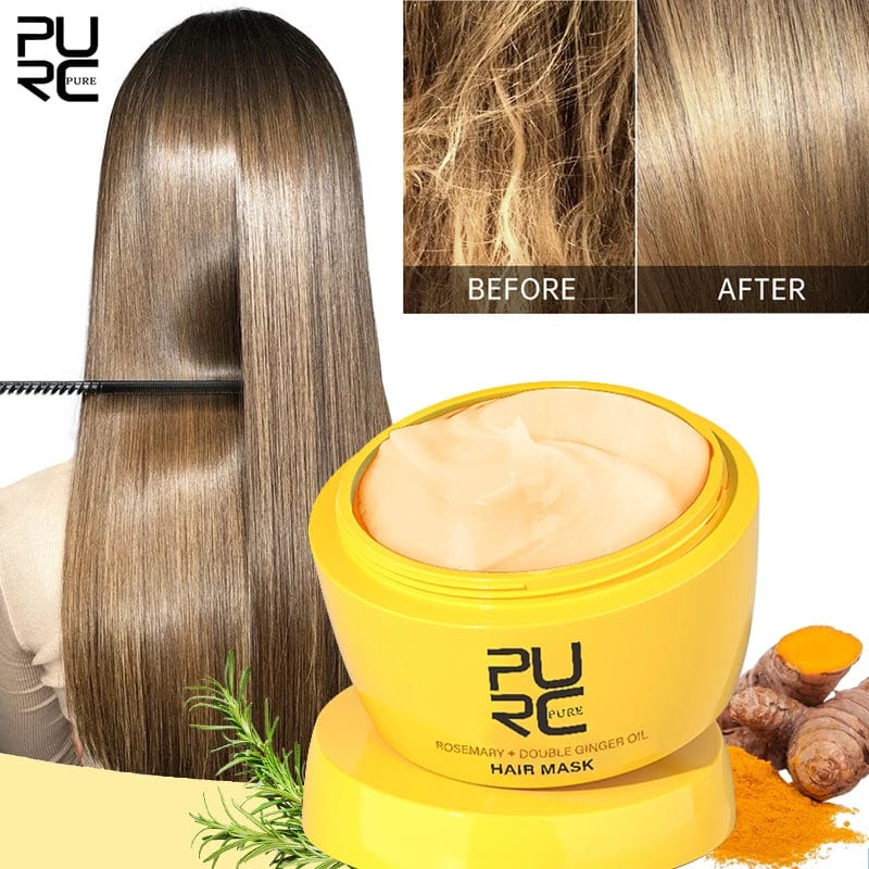 Planet Gates CHINA PURC Rosemary Oil Hair Mask for Hair Growth Ginger Oil Hair Loss Treatment Anti-Dandruff Smoothing Cream Hair Care Products