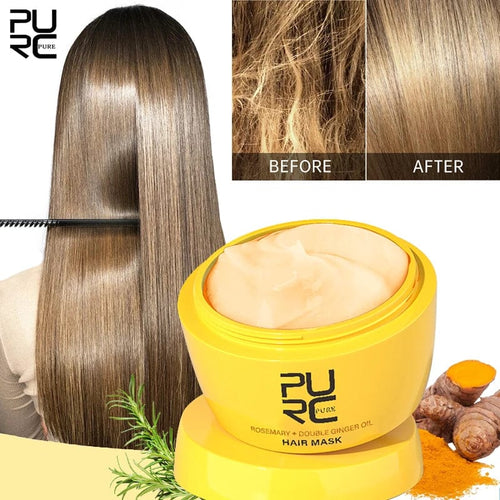 Planet Gates CHINA PURC Rosemary Oil Hair Mask for Hair Growth Ginger Oil Hair Loss Treatment Anti-Dandruff Smoothing Cream Hair Care Products