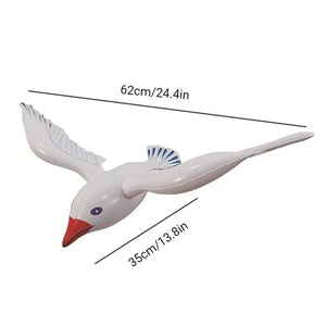 Planet Gates CHINA / Seagull Inflatable Flamingo Toys for Children Inflatable Swimming Pool Float Toy Garden Pool Party  Decor Hawaiian Event Party Supplies