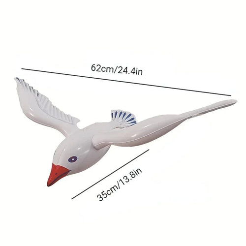 Planet Gates CHINA / Seagull Inflatable Flamingo Toys for Children Inflatable Swimming Pool Float Toy Garden Pool Party  Decor Hawaiian Event Party Supplies