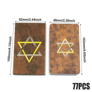 Planet Gates CHINA The Oracle Of Heaven And Hell Oracle Cards Board Game English Version Standard Tarot Decks For Witch Gift Party Favors