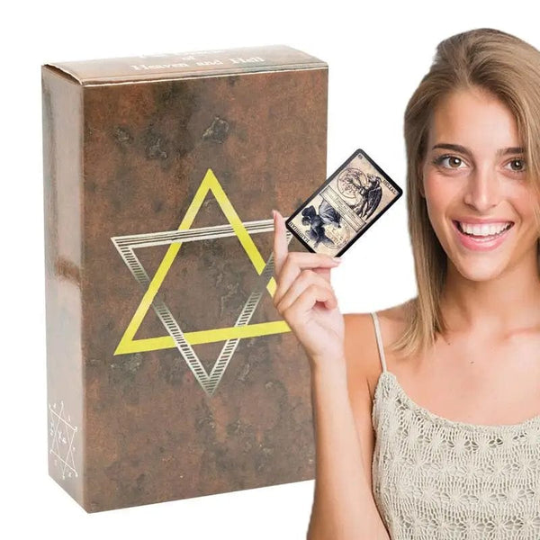 Planet Gates CHINA The Oracle Of Heaven And Hell Oracle Cards Board Game English Version Standard Tarot Decks For Witch Gift Party Favors