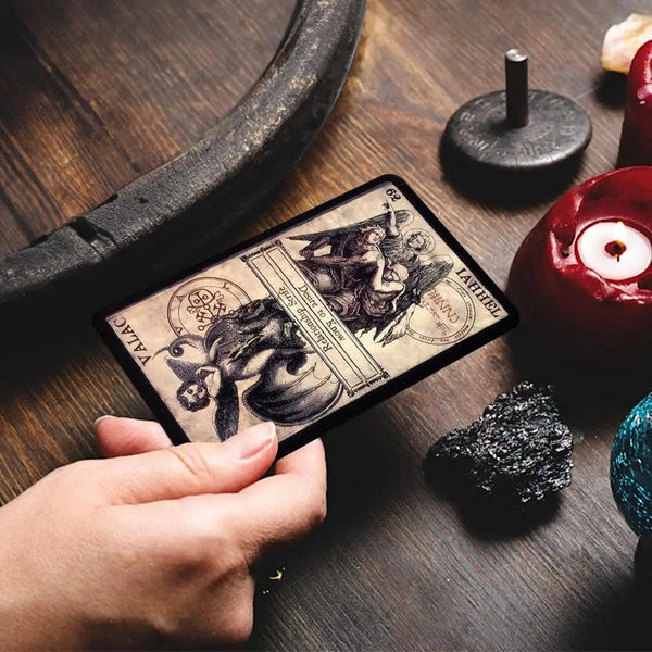 Planet Gates CHINA The Oracle Of Heaven And Hell Oracle Cards Board Game English Version Standard Tarot Decks For Witch Gift Party Favors