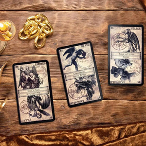 Planet Gates CHINA The Oracle Of Heaven And Hell Oracle Cards Board Game English Version Standard Tarot Decks For Witch Gift Party Favors