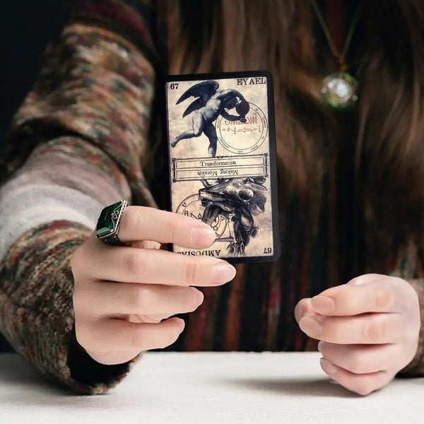 Planet Gates CHINA The Oracle Of Heaven And Hell Oracle Cards Board Game English Version Standard Tarot Decks For Witch Gift Party Favors