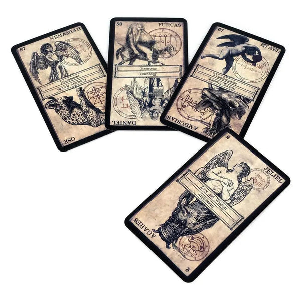 Planet Gates CHINA The Oracle Of Heaven And Hell Oracle Cards Board Game English Version Standard Tarot Decks For Witch Gift Party Favors