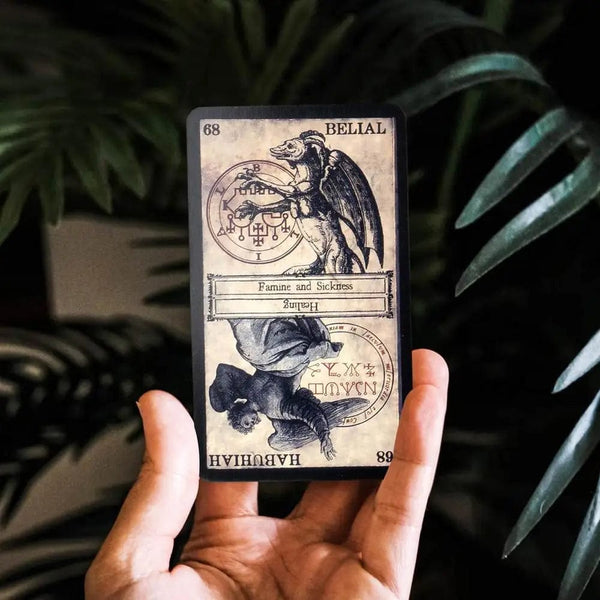 Planet Gates CHINA The Oracle Of Heaven And Hell Oracle Cards Board Game English Version Standard Tarot Decks For Witch Gift Party Favors