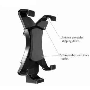 Planet Gates CHINA Universal Tablet Tripod Mount Clamp With 1/4"Thread Adapter For iPad 2/3/4/Air/Air2 /mini For Galaxy Tablet Phone Bracket Holder