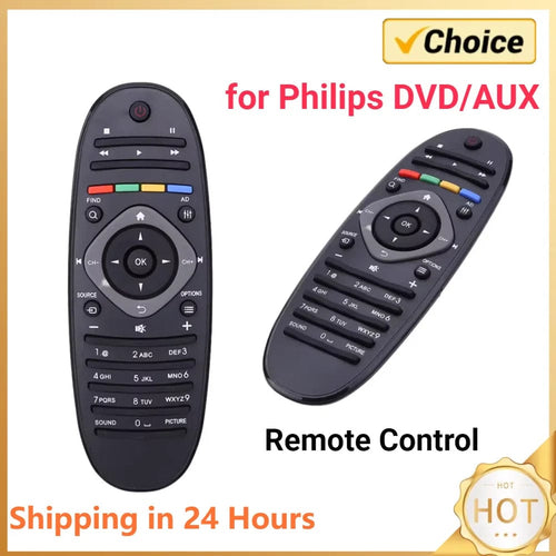 Planet Gates CHINA Universal TV Remote Control Digital TV/DVD/AUX Remote Spare Controller Replacement Home Video Accessories for Philips DVD/AUX
