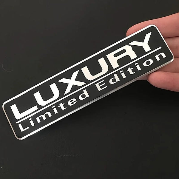 Planet Gates Chocolate Color 2PCS Limited Edition Emblem 3D Metal Badges Decal Sticker Auto Racing Sport Emblem for Rear Trunk Side Fender Car Motorcycle