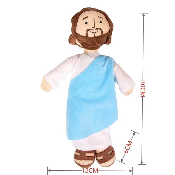 Planet Gates Christ Religious Home Decoration Virgin Mary Educational Doll Virgin Mary Plush Toy Plush Pillow Jesus Plush Doll Stuffed Toy