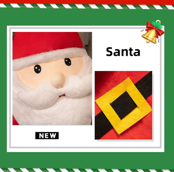 Planet Gates Christmas Tree Plush Toys Santa Pillow Soft Reindeer Stuffed Animal Cute Birthday Plushie Gifts Christmas Gift For Kids