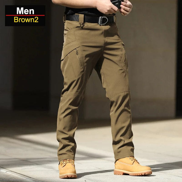 Planet Gates CHRLCK Men's Anti-scratch Tactical Pants Elasticity Hiking Trousers Men Waterproof Hunting Fishing Camping Pants Wear-resistant