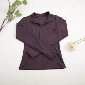 Planet Gates CHRLEISURE Long Sleeve Yoga Shirts Sport Top Fitness Yoga Top Gym Top Sports Wear For Women Push Up Running Full Sleeve Clothes