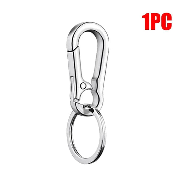 Planet Gates Chrome - 1PC 1/5PCS Gourd Buckle Keychain Climbing Hook Car Keychain Strong Carabiner Shape Keychain Accessories Metal Vintage Key Chain Ring