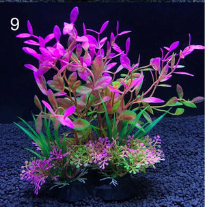 Planet Gates Chrome Aquarium decoration a variety of simulated plants aquatic plants aquatic plants aquarium plants decorative products