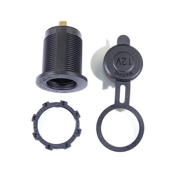 Planet Gates Cigarette Lighter Socket Car Marine Motorcycle ATV RV Lighter Socket Power Outlet Socket Receptacle 12V Waterproof Plug