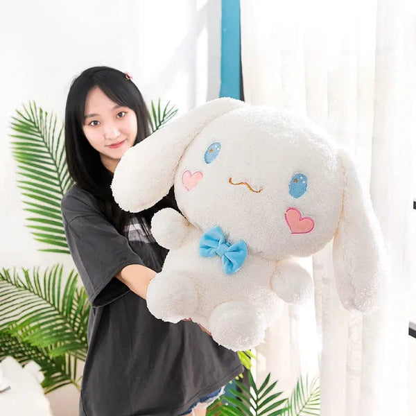 Planet Gates Cinnamoroll Plush Toys Cartoon Big Ear Dog Doll Little White Dog Toy Gives Best Friend Girl Sleep Pillow Decoration Plush Doll