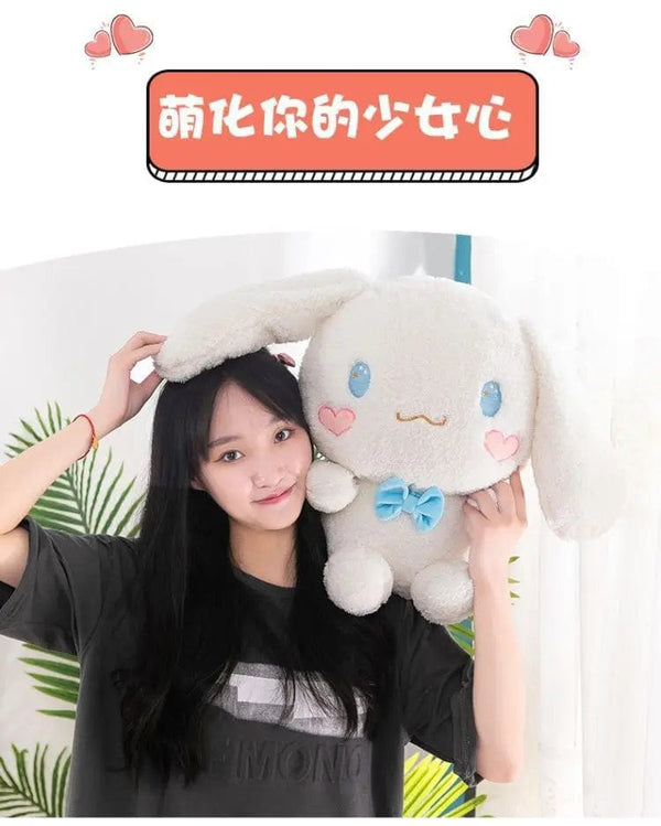 Planet Gates Cinnamoroll Plush Toys Cartoon Big Ear Dog Doll Little White Dog Toy Gives Best Friend Girl Sleep Pillow Decoration Plush Doll