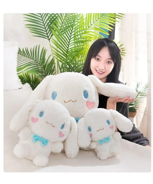 Planet Gates Cinnamoroll Plush Toys Cartoon Big Ear Dog Doll Little White Dog Toy Gives Best Friend Girl Sleep Pillow Decoration Plush Doll