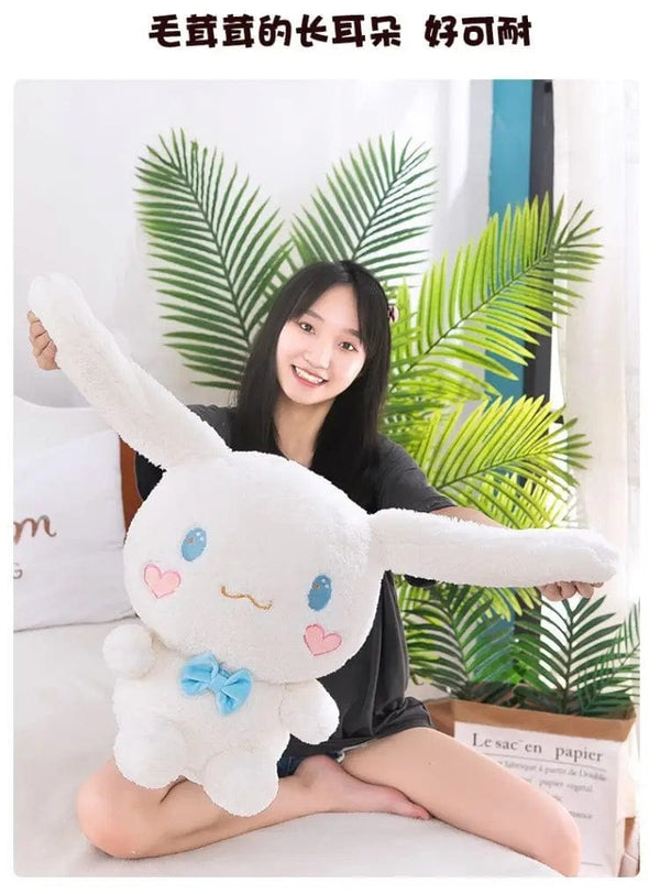 Planet Gates Cinnamoroll Plush Toys Cartoon Big Ear Dog Doll Little White Dog Toy Gives Best Friend Girl Sleep Pillow Decoration Plush Doll