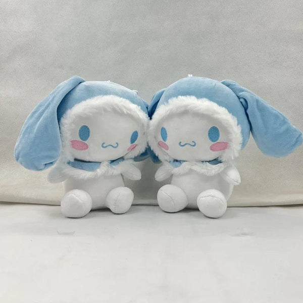 Planet Gates cinnanoroll 25Cm Kawaii Sanrio Anime Plush Toy Cartoon Roll Cinnamoroll Soft Stuffed Plushie Doll Baby Girl Pillow Home Ornament Couple Gift