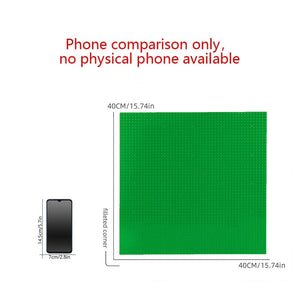 Planet Gates Classic Baseplate 50x50 Dots Building Blocks Bricks Base Plates DIY Plastic Board Building Blocks Baseplates Construction Toys