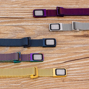 Planet Gates Classic Stainless Steel Magnetic Mesh Strap Bracelets Watch Strap 7 Colors Choice For Men and Women Lovers Bangle Jewelry Gift