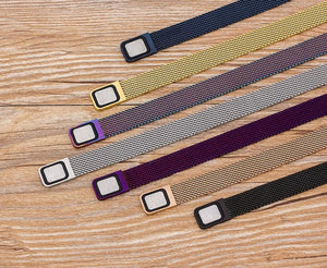 Planet Gates Classic Stainless Steel Magnetic Mesh Strap Bracelets Watch Strap 7 Colors Choice For Men and Women Lovers Bangle Jewelry Gift