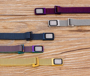 Planet Gates Classic Stainless Steel Magnetic Mesh Strap Bracelets Watch Strap 7 Colors Choice For Men and Women Lovers Bangle Jewelry Gift