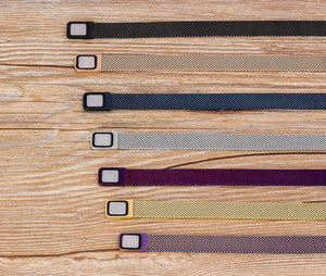 Planet Gates Classic Stainless Steel Magnetic Mesh Strap Bracelets Watch Strap 7 Colors Choice For Men and Women Lovers Bangle Jewelry Gift