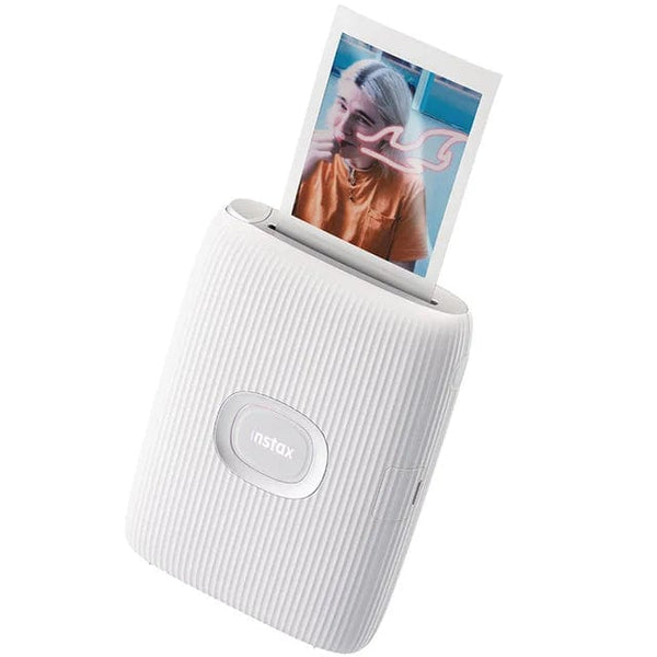 Planet Gates Clay White Original Fujifilm Instax Mini Link 2 Printer Instax Photo Camera Printers For Smart Phone App Film Machine New Fujifilm Camera