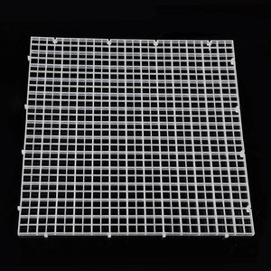 Planet Gates Clear / 30x30x0.7cm 2pcs Gravel Grid Isolation Board Aquarium Separator Free Cut Fish Tank Divider Filtration Net Cleaning Tool Replacement Parts