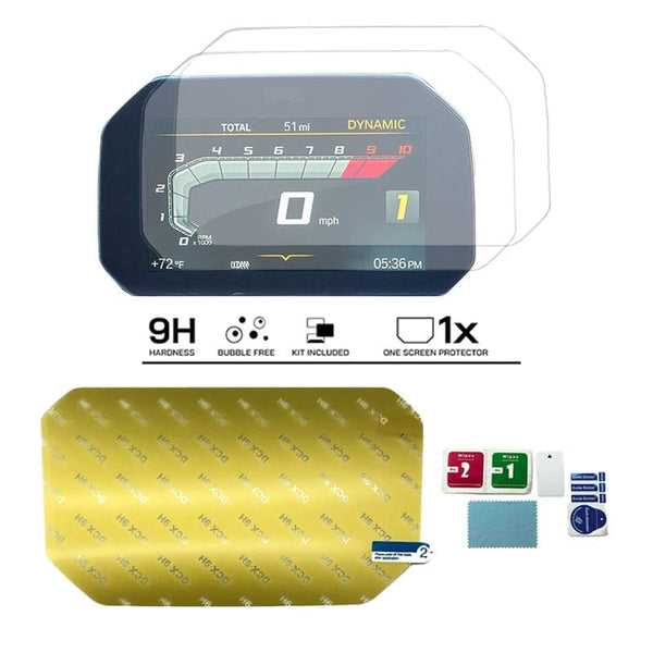 Planet Gates Clear Motorcycle Screen Protector TFT Connectivity Display Instrument Film For BMW F900R F900XR F750GS F850GS R1200GS R1250GS R1250R
