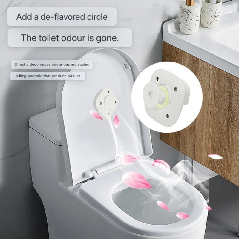 Planet Gates Closestool Sterilization Lamp UVC Ultraviolet Disinfection Lamp Toilet Bathroom USB Rechargeable Sterilizer Aromatherapy Tablets