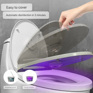 Planet Gates Closestool Sterilization Lamp UVC Ultraviolet Disinfection Lamp Toilet Bathroom USB Rechargeable Sterilizer Aromatherapy Tablets