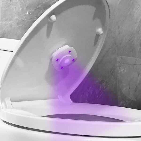 Planet Gates Closestool Sterilization Lamp UVC Ultraviolet Disinfection Lamp Toilet Bathroom USB Rechargeable Sterilizer Aromatherapy Tablets