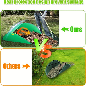 Planet Gates Cloth Bag Style 1 Pack, Leaf Collector, Portable Pop Up Leaf Bags, Foldable Leaf Pick Up Tools Leaf Loader, Reusable Yard Garden Bags For Leaves Lawn Trash