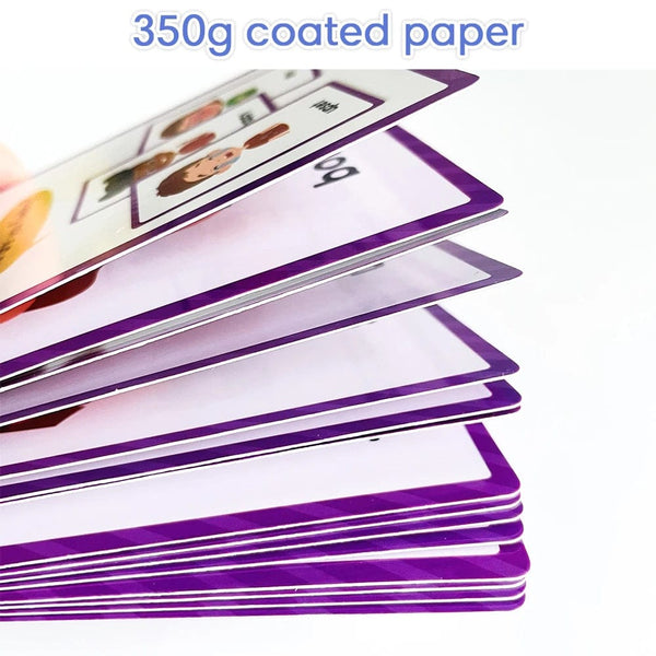 Planet Gates Clothes 15Pcs Montessori Kids English Words Learning Flashcards Early Educational Cards Classroom Supplies Kindergarten Teacher Teaching Aids