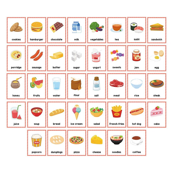 Planet Gates Clothes 15Pcs Montessori Kids English Words Learning Flashcards Early Educational Cards Classroom Supplies Kindergarten Teacher Teaching Aids