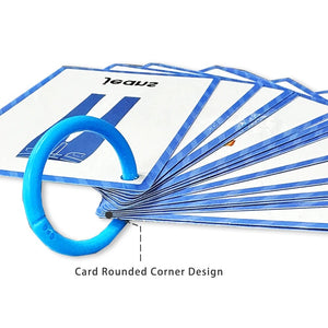 Planet Gates Clothes 15Pcs Montessori Kids English Words Learning Flashcards Early Educational Cards Classroom Supplies Kindergarten Teacher Teaching Aids