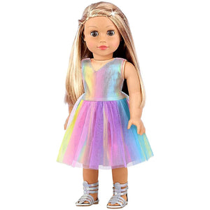 Planet Gates Clothes For Doll Baby Pink Series Swimsuit Fit 18 Inch American And 43 Cm Reborn Doll Accessories, Russian OG Girl Doll DIY Toys