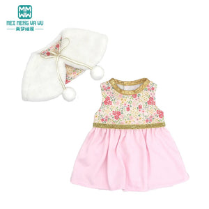 Planet Gates Clothes for Dolls Fits 43cm Toy New Born Doll american doll Fashion cotton jacket pink rose red white purple