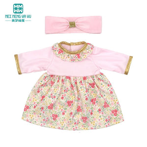 Planet Gates Clothes for Dolls Fits 43cm Toy New Born Doll american doll Fashion cotton jacket pink rose red white purple