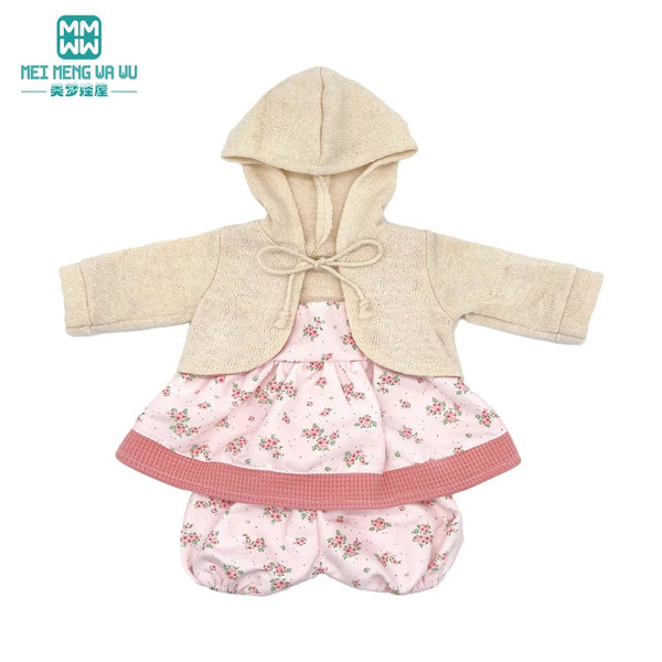 Planet Gates Clothes for Dolls Fits 43cm Toy New Born Doll american doll Fashion cotton jacket pink rose red white purple