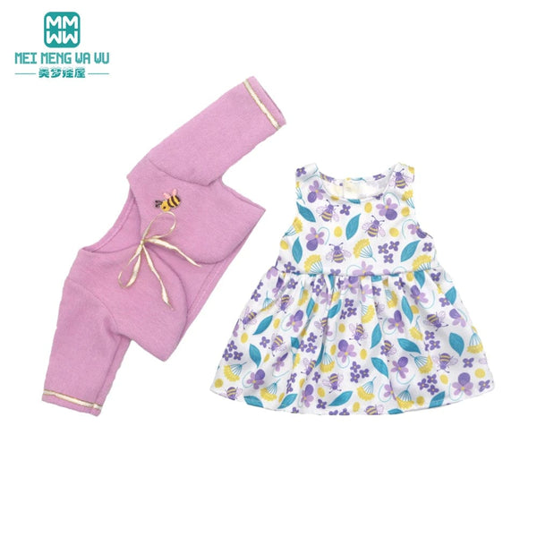 Planet Gates Clothes for Dolls Fits 43cm Toy New Born Doll american doll Fashion cotton jacket pink rose red white purple