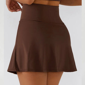 Planet Gates Cloud Hide Mini Safe Sports Skirt Workout Tennis Skirts for Women Dancing Fitness Shorts High Waist Quick Dry Running Skorts