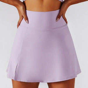 Planet Gates Cloud Hide Mini Safe Sports Skirt Workout Tennis Skirts for Women Dancing Fitness Shorts High Waist Quick Dry Running Skorts